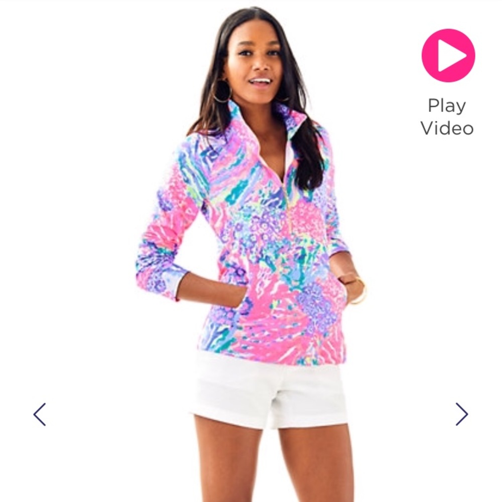 Never worn Lily Pulitzer half zip